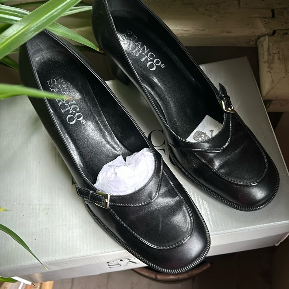 Franco Sarto, 2 inch chunky heel